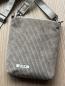 Preview: "Flickenwerk I mit Tasche" - BRAUN-BEIGE (Handgewebte Schafwolle)